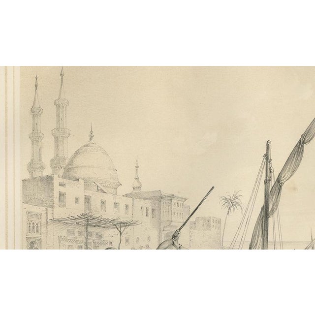 Paper Egyptian Army Recruitment at the Nile Harbor, 1846, Paper For Sale - Image 7 of 9