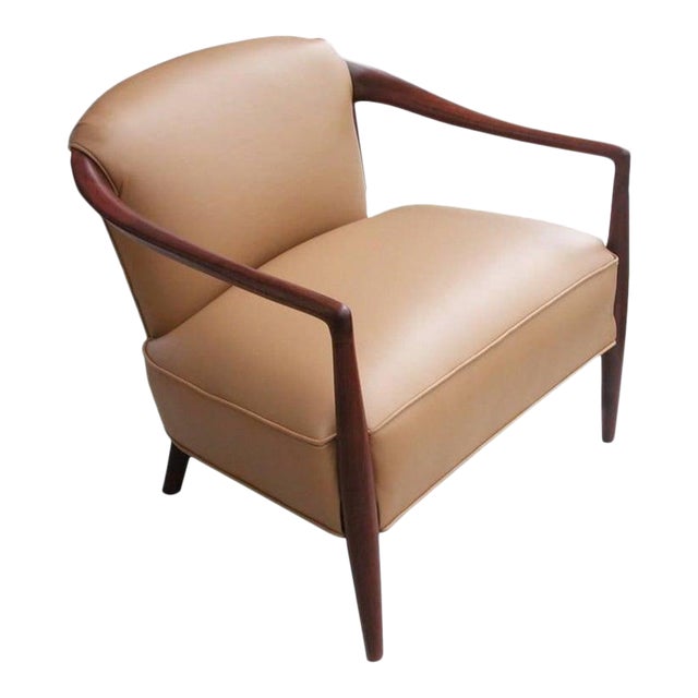 1960s Vintage Midcentury Ib Kofod Larsen Style Lounge Chair For Sale