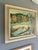 Mid-Century Modern 'Autumn Meadow' Vintage Original Landscape Oil Painting, Framed For Sale - Image 4 of 11