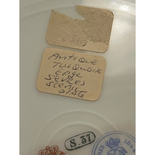 Antique Sevres Louis XV Plates For Sale In Naples, FL - Image 6 of 9