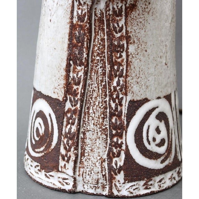 French Ceramic Table Lamp by Albert Thiry, 1970s For Sale - Image 18 of 18