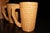 Vintage Spanish Revival Embossed Ceramic Pitcher & Four Mugs – 5 pcs For Sale - Image 4 of 9
