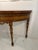 Late 20th Century Vintage Louis XVI Style Giltwood Marquetry Demilune Console Table For Sale - Image 5 of 9