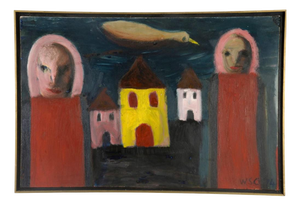 William Skotte Olsen, Composition with Figures, 1940s