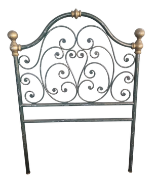Wrought Iron Headboard, 1950s