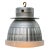 Vintage Industrial Mercury Glass Pendant Lamp by Adolf Meyer for Zeiss Ikon For Sale - Image 9 of 9