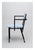 Memphis Banco Blue Armchair by Clémence Seilles for Stromboli Design For Sale - Image 3 of 7