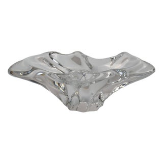 Crystal Dish or Bowl from Baccarat, France, 1970s For Sale