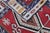 1990s Tribal Red Ikat Handmade Rug For Sale - Image 11 of 12