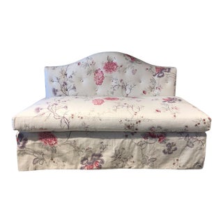 Charlotte Moss Patti Skirted Settee for Century Furniture For Sale