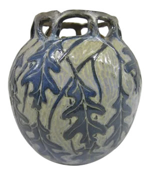 Signed Art Pottery Vase, Signed Moror
