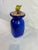 1990s Italian Colbalt Pharmacy Glass Vase For Sale - Image 4 of 13