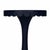 Contemporary Scalloped Round Drink Table Navy Blue For Sale - Image 3 of 10