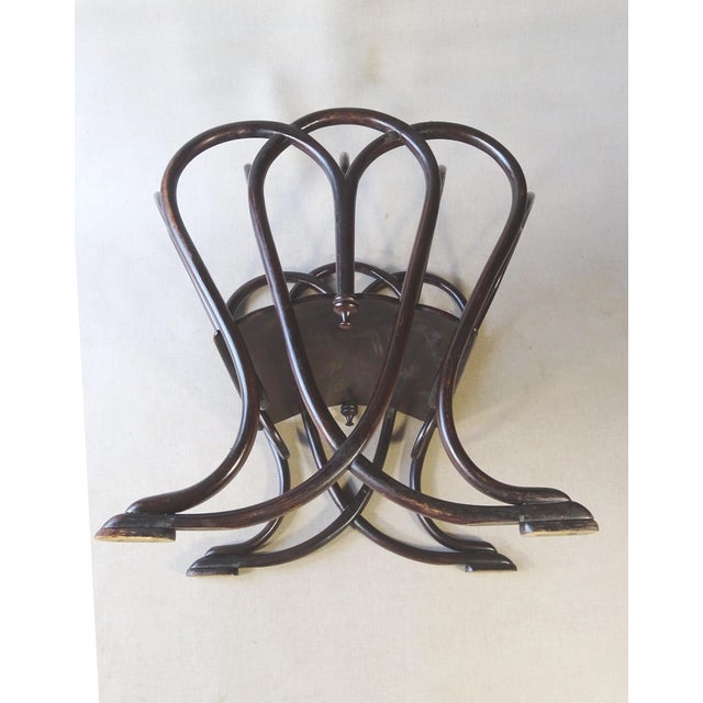 Late 19th Century Porte-Partitions Music Stand in Beech from Thonet, 1885 For Sale - Image 5 of 9