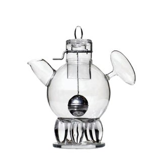 Nanna Glass Teapot by Michael Graves for Leonardo, 1996 For Sale