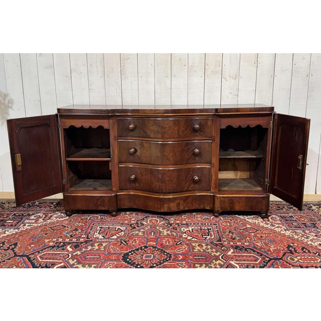 Antique Victorian Mahogany Sideboard, 1800s For Sale - Image 3 of 18