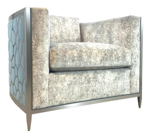 Caracole Couture Modern Ice Breaker Club Chair