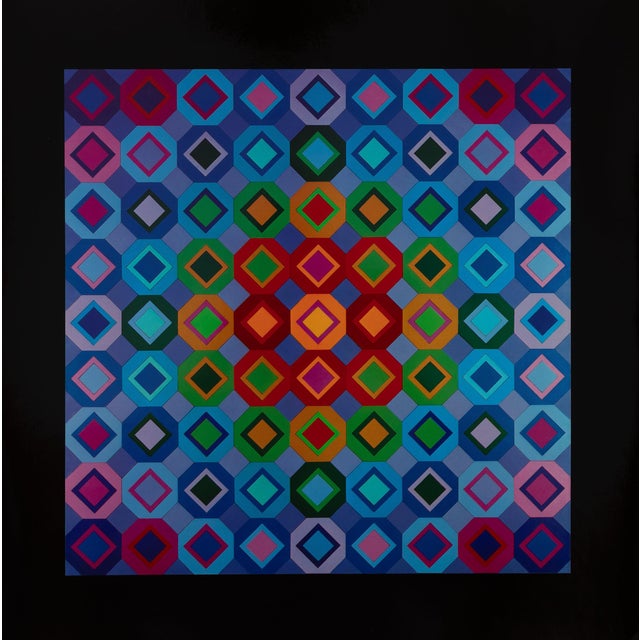 Victor Vasarely, FOLKOKTA, Etching For Sale
