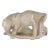 Mid 20th Century Frankoma Pacing Ocelot Bookend Puma Mountain Lion Cougar Desert Sand Htf #112 For Sale