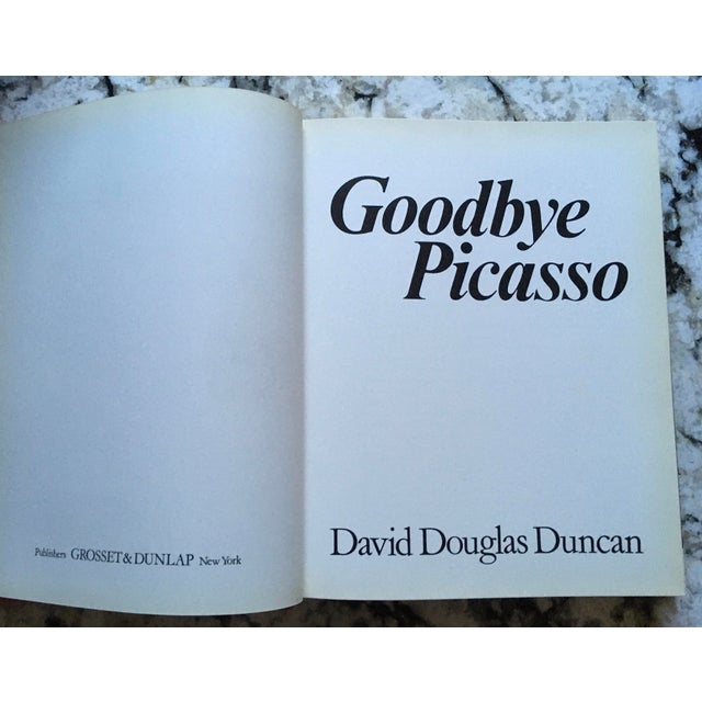 Pablo Picasso Vintage Goodbye Picasso Book by David Douglas Duncan 1974 1st Edition Hardcover For Sale - Image 4 of 14
