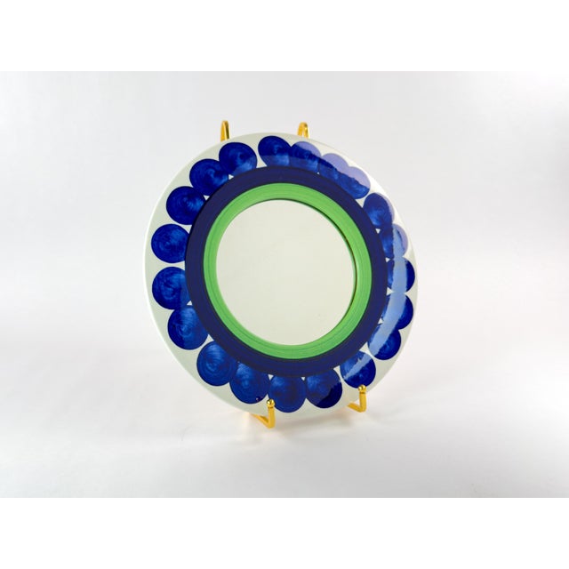 1970s Swedish Piggelin Porcelain Wall Mirror by Marianne Westman for Rörstrand For Sale - Image 9 of 14