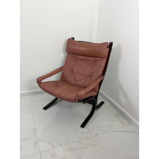 Animal Skin Siesta Lounge Chair by Ingmar Relling for Westnofa, 1965 For Sale - Image 7 of 11