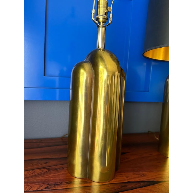 Pair of 1930s Streamline Art Deco Style Lamps For Sale - Image 9 of 12