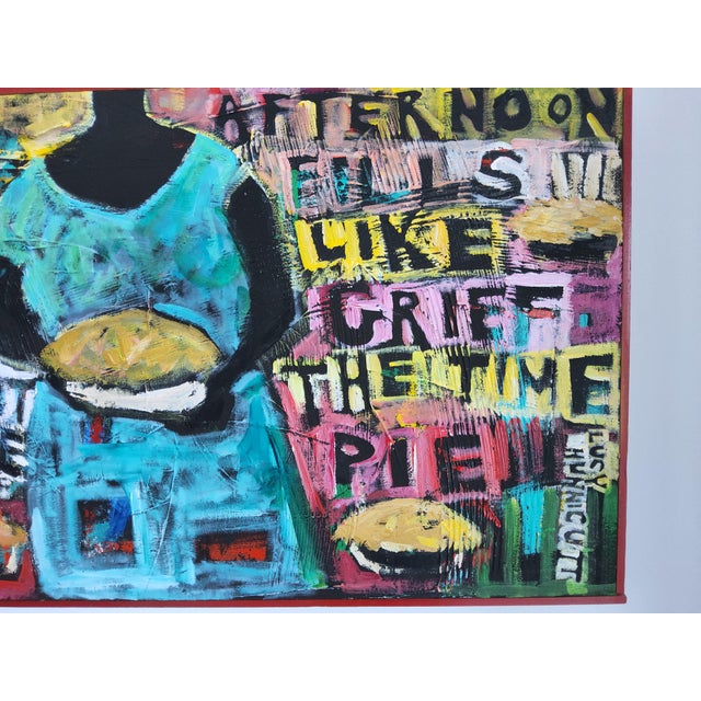 Contemporary Folk Art Painting by Lucy Hunnicutt For Sale - Image 4 of 17