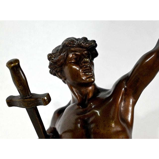 Franck Lemoine, Victoria, Early 1900s, Bronze For Sale - Image 6 of 18