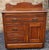 Early American Style Side Chest of Drawer / Washstand on Wheels, Circa 1910s For Sale - Image 11 of 13