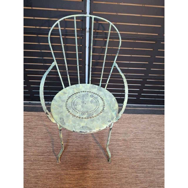 Vintage Salterini Style Patio Table and Chairs For Sale - Image 10 of 12