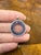 Roberto Coin, Diamond and Sapphire Convertible Circle Pendant For Sale - Image 4 of 4