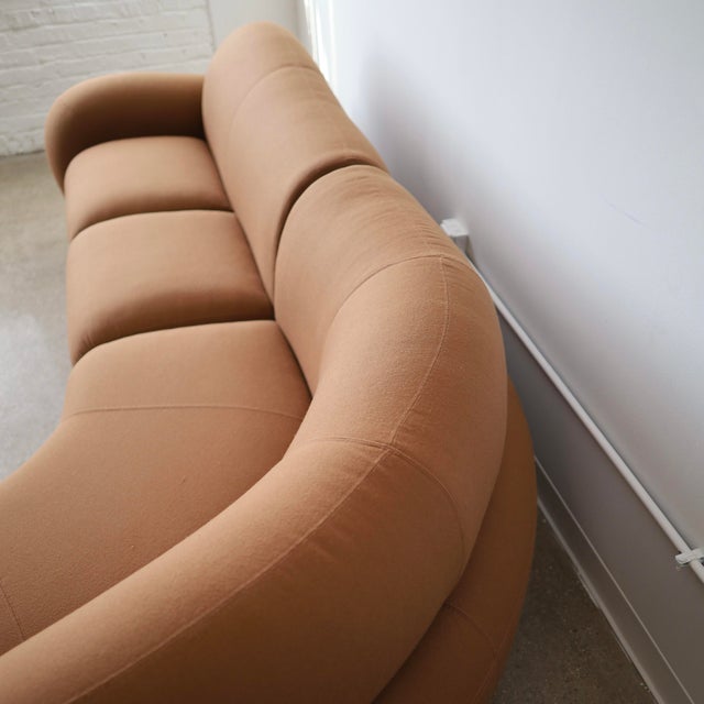 1980s 1980s Sectional Sofa Attributed to Vladimir Kagan for Preview For Sale - Image 5 of 9