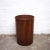 Teak Cylindrical Ply Paper Bin attributed to Schreiber, 1970s For Sale - Image 5 of 8