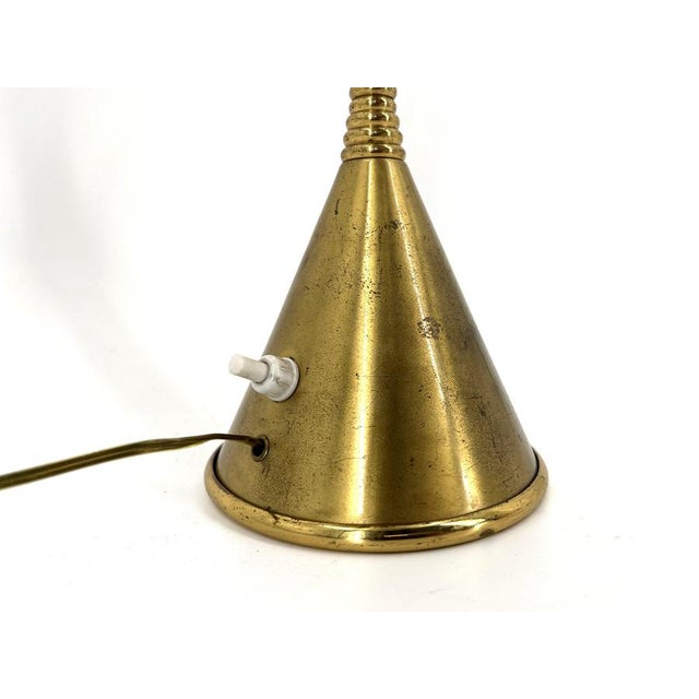Arredoluce Mid-Century Brass Clessidra Table Lamp by Angelo Lelli for Arredoluce, 196, 1960 For Sale - Image 4 of 10