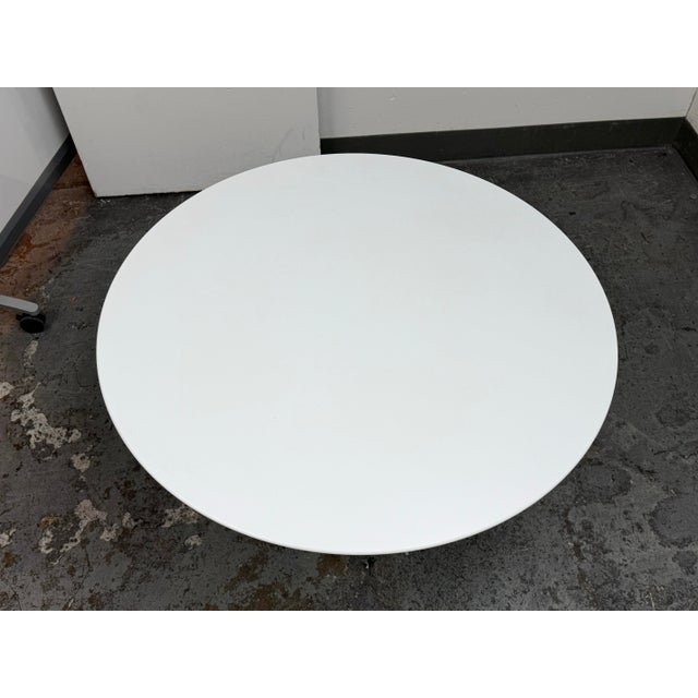 2010s Eero Saarinen for Knoll Saarinen Round Dining Table, 42 Inches For Sale - Image 5 of 12