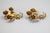 Italian Gilt Metal Rose Coat Hooks, 1960s, Set of 2 For Sale - Image 9 of 18