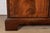 Baker Furniture Style Georgian Flame Mahogany Lighted Breakfront Bookcase Cabinet For Sale - Image 9 of 15