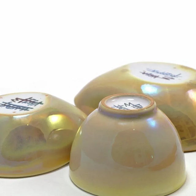 Aperitif set with bowls made and decorated by hand in Maiolica di Faenza, for an elegant and unique table. Copper black...