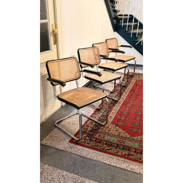 The ultimate bauhaus classic: marcel breuer's cesca chair s64 by thonet this cantilever chair is one of the most famous...