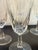 Glass 1970s "Diamant" Crystal d'Arques-Durand France 6" Tall Champagne Fluted Set of Six(6) For Sale - Image 7 of 18