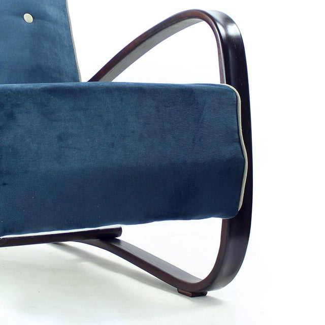 1920s H 269 Armchair attributed to Jindřich Halabala for Up Závody, Former Czechoslovakia, 1920s For Sale - Image 5 of 14
