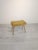 1960s Mid-Century Modern Pouffe in Yellow, 1960s For Sale - Image 5 of 12