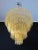 Large Vintage Italian Chrome and Murano Glass Chandelier, 1982 For Sale - Image 11 of 13