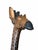 Late 20th Century Large Hand-Carved Wooden Giraffe Sculpture, 85” Tall For Sale - Image 9 of 12