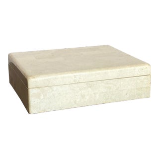 Late 20th Century Tessellated Stone Box For Sale