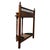 Brown Antique Early 20th Century English Edwardian Golden Oak Hall Stand For Sale - Image 8 of 11