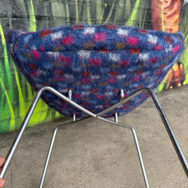 Blue Pair of Arne Jacobsen Pot Chairs For Sale - Image 8 of 12