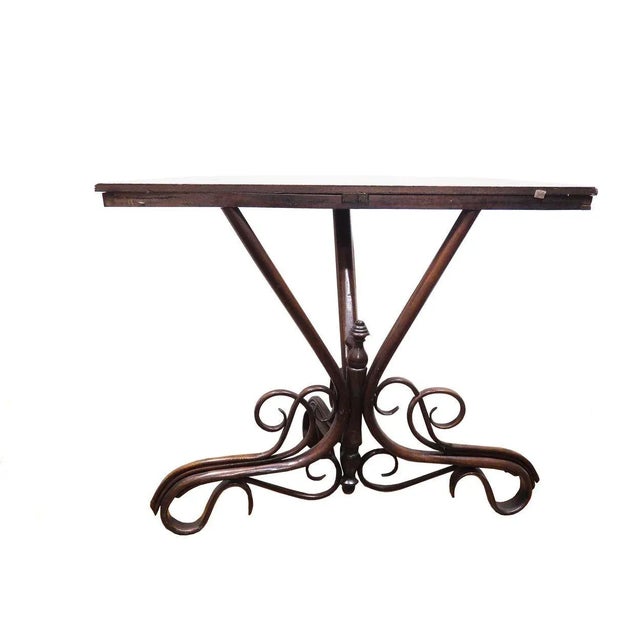 Antique Console Table with Mirror, 1800s For Sale - Image 5 of 7