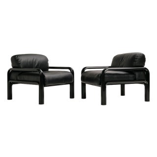 Model 54 Lounge Chairs by Gae Aulenti for Knoll, 1970s, Set of 2 For Sale